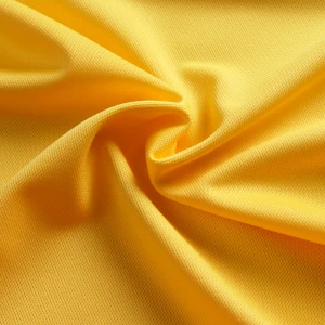 ผ้าจุติ warpknit(เหลืองทอง)