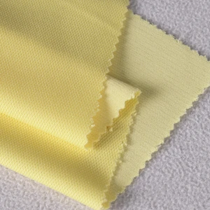 ผ้า Tricot Fancy(เหลืองนาโน)