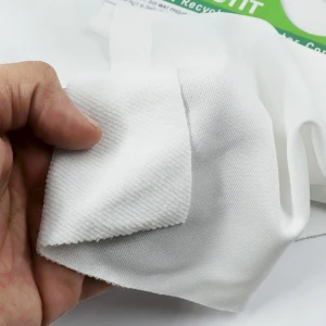 ผ้าเกล็ดปลา 225gsm.(ขาวยุโรป)