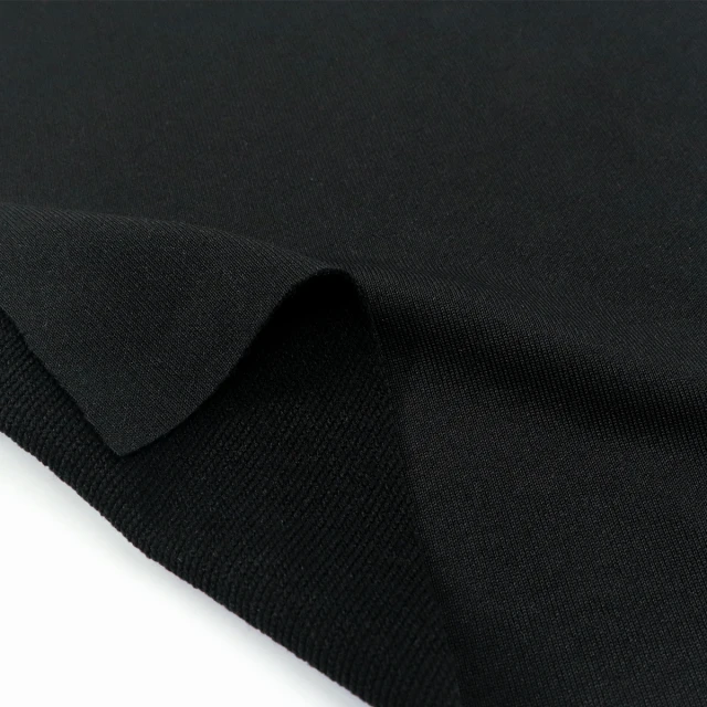ผ้าเกล็ดปลา 225gsm.(ดำ)