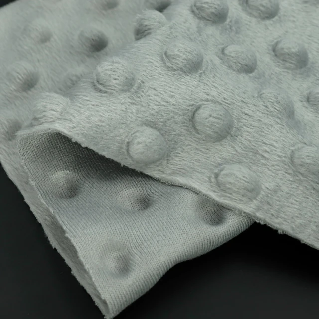 ผ้า Dot Emboss(GREY)