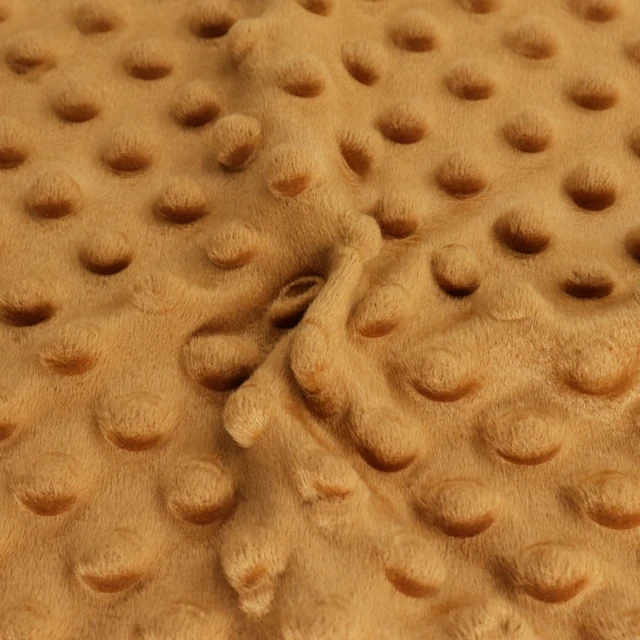 ผ้า Dot Emboss(น้ำตาลBR01231)