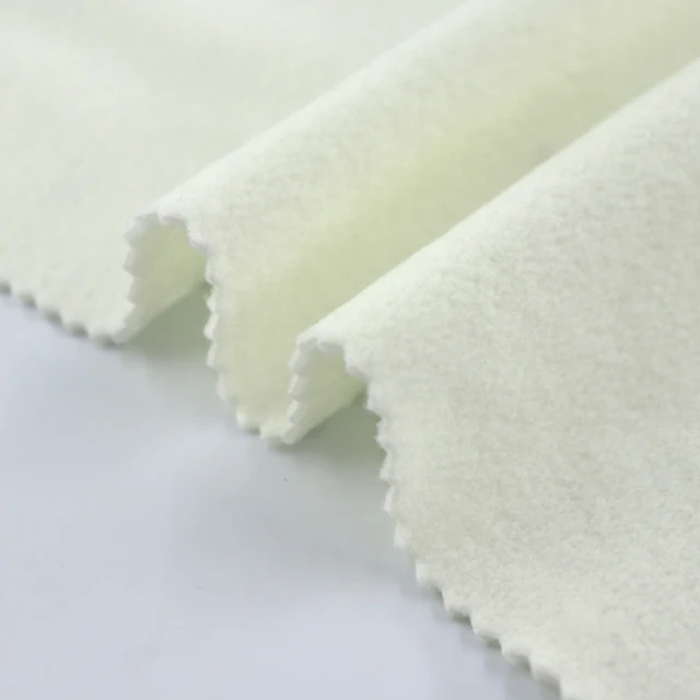 ผ้า Polar Fleece 2 หน้า (ครีม)