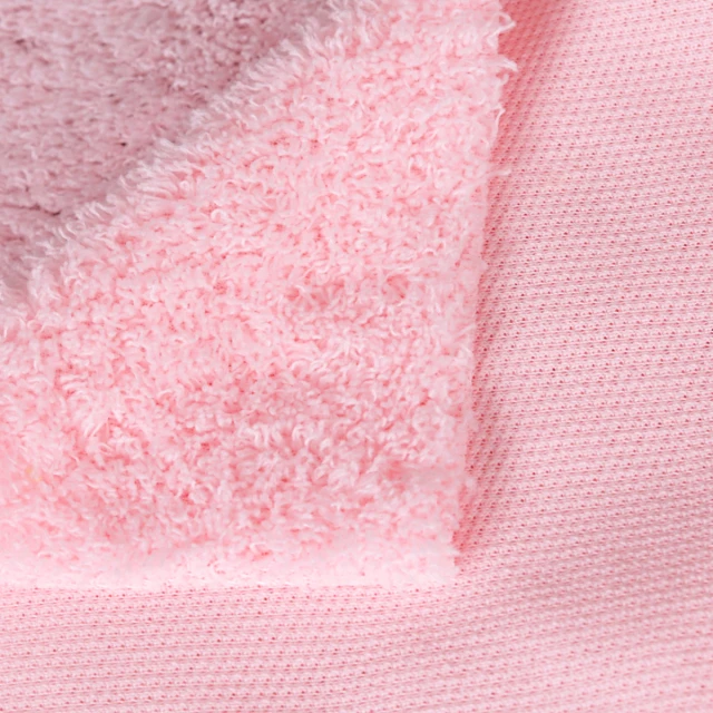 ผ้า Polar Fleece(ชมพูอ่อน)