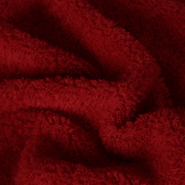 ผ้า Polar Fleece(แดง)