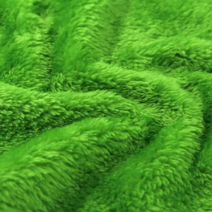 ผ้า Poly Boa(Bright Green)