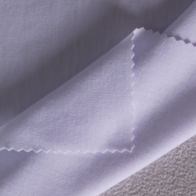 ผ้า TK34 Interlock (ขาวจั้วะ)