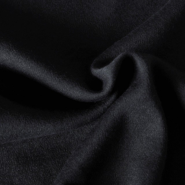 ผ้า TK34 Interlock (ดำ)