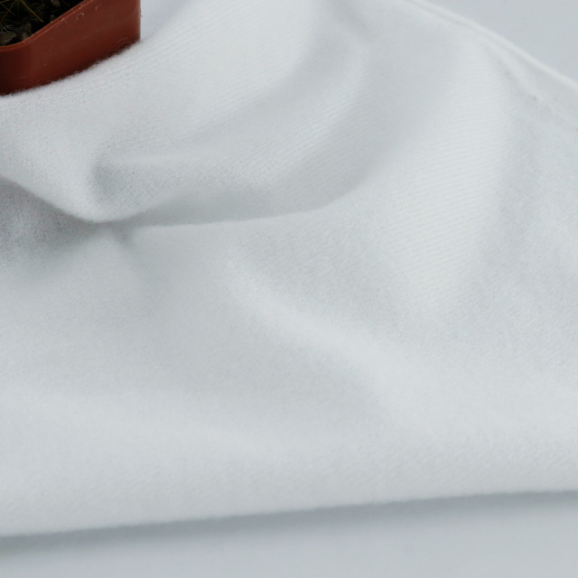 ผ้า Tricot Brush(ขาว)