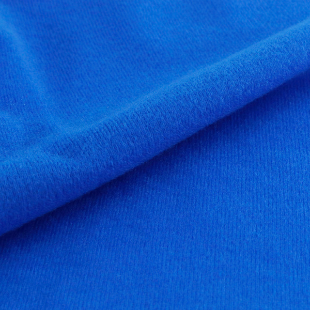 ผ้า Tricot Brush(น้ำเงิน)