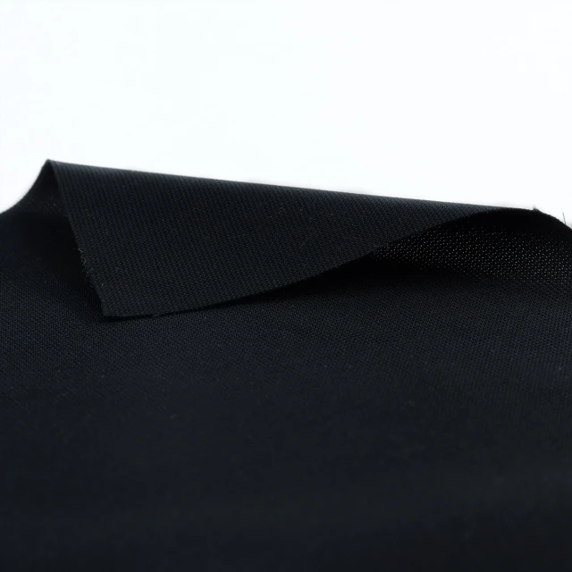 ผ้า Tricot Fancy(ดำ)