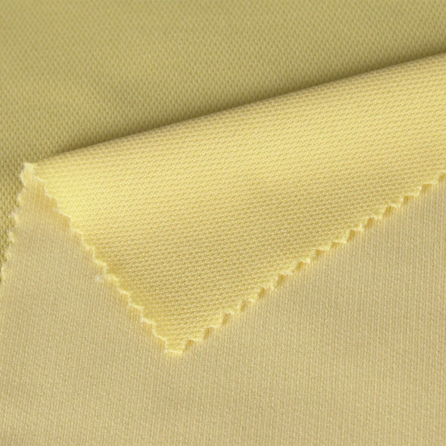 ผ้า Tricot Fancy(เหลืองนาโน)