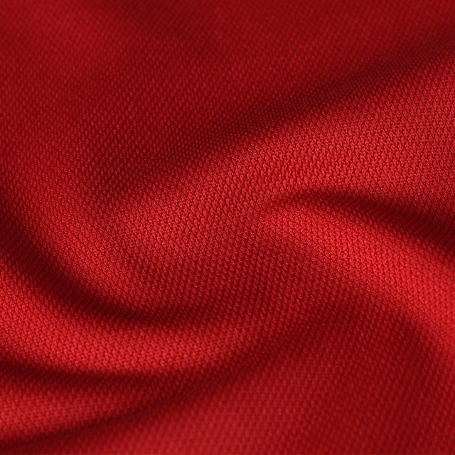 ผ้า Tricot Fancy(แดง)