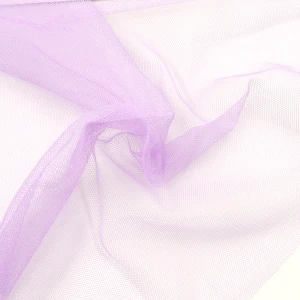 ผ้า Tricot Mesh(ม่วงอ่อน)