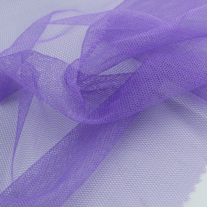 ผ้า Tricot Mesh(ม่วงเข้ม)