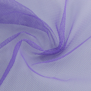 ผ้า Tricot Mesh(ม่วงเข้ม)