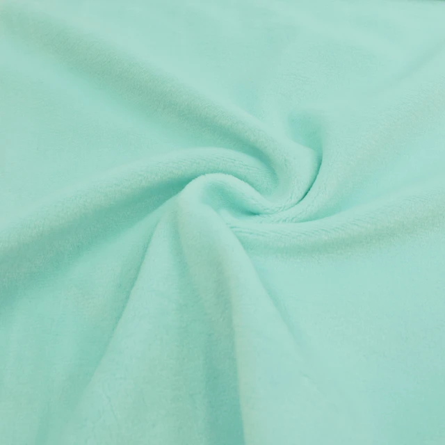 ผ้า Tricot Velvet 1.5mm (BLUE SKY)