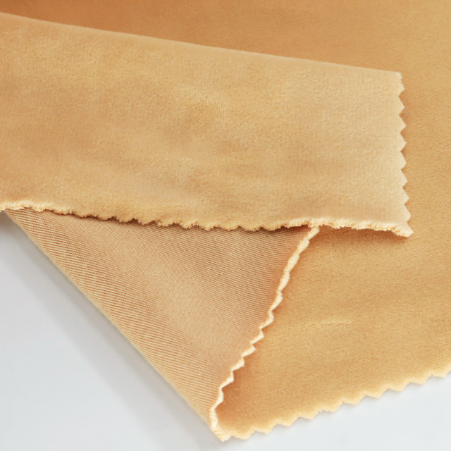 ผ้า Tricot Velvet 1.5mm(G/Brown)