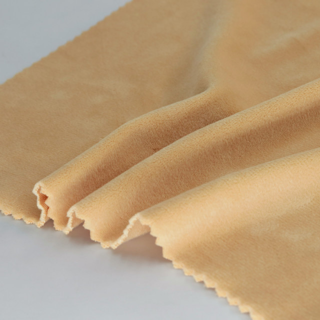 ผ้า Tricot Velvet 1.5mm(G/Brown)