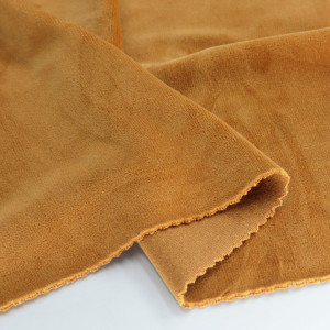 ผ้า Tricot Velvet 1.5mm(Brown)