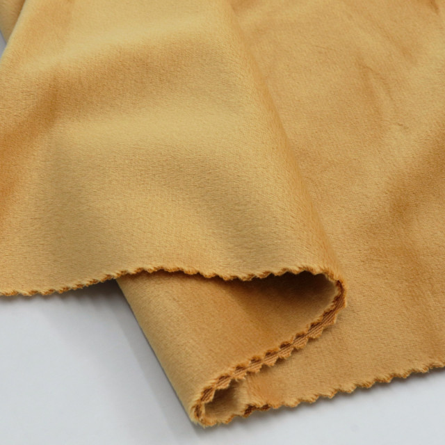 ผ้า Tricot Velvet 2.5mm(Gold)