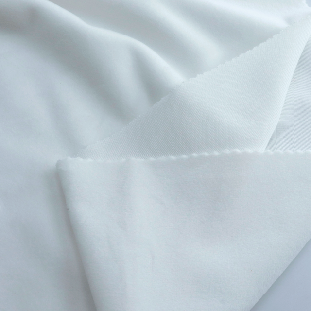 ผ้า Tricot Velvet 2.5mm(ขาว)
