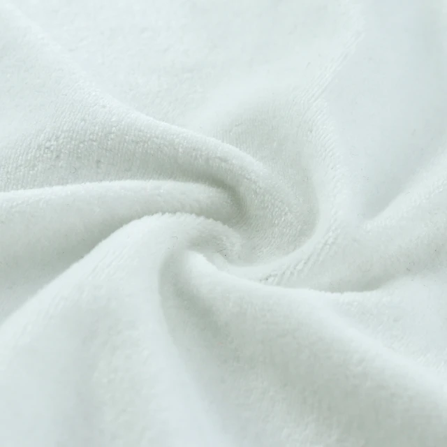 ผ้า Velour (ขาว)