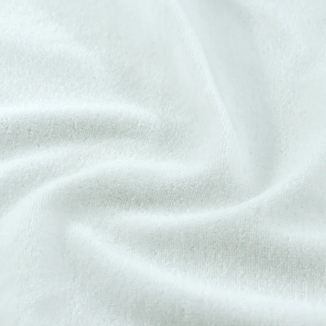 ผ้า Velour (ขาว)