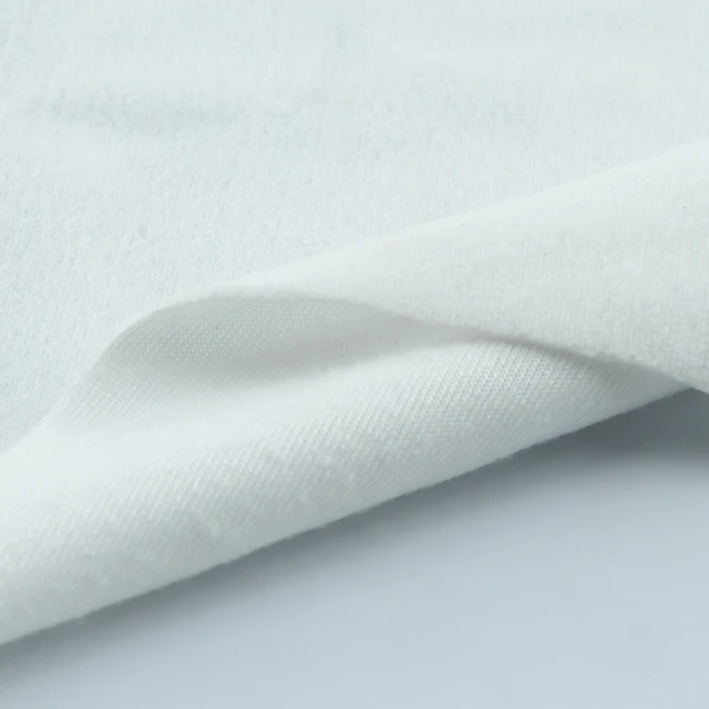 ผ้า Velour (ขาว)