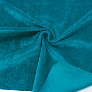 ผ้า Velour(ฟ้าอมเขียว) - primary