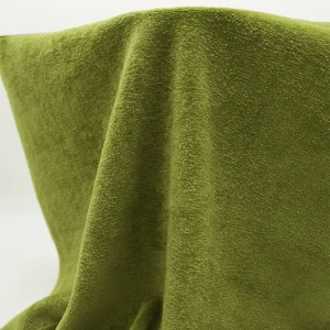 ผ้า Velour (เขียวขี้ม้า) - secondary