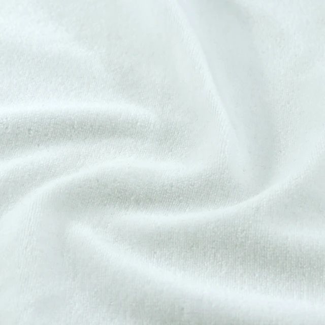 ผ้า Velour(สีขาวสโนว์)