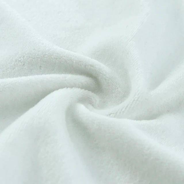 ผ้า Velour(สีขาวสโนว์)