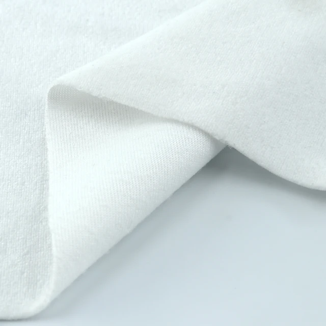 ผ้า Velour(สีขาวสโนว์)