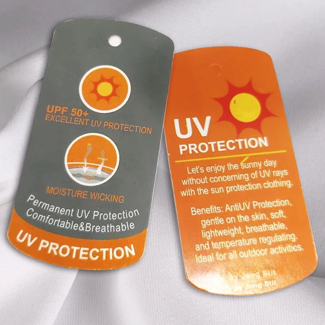 ผ้ากันแดดUPF 50+(ขาวยุโรป)