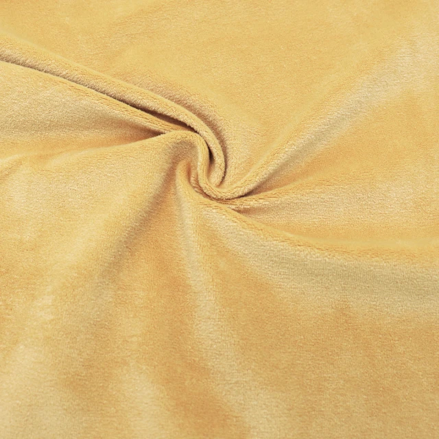 ผ้ากำมะหยี่ Velour(เหลือง)