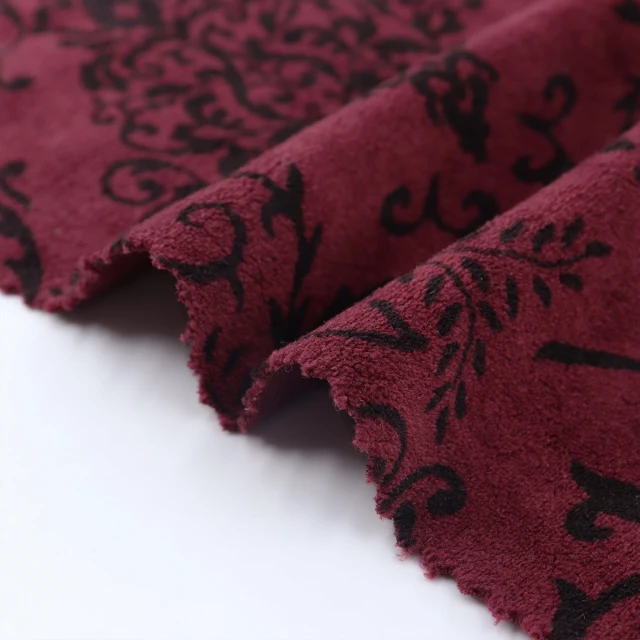 ผ้ากำมะหยี่(ลายหลุยส์)