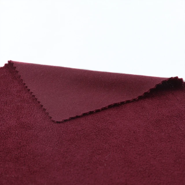 ผ้ากำมะหยี่ (แดงเลือดหมู)