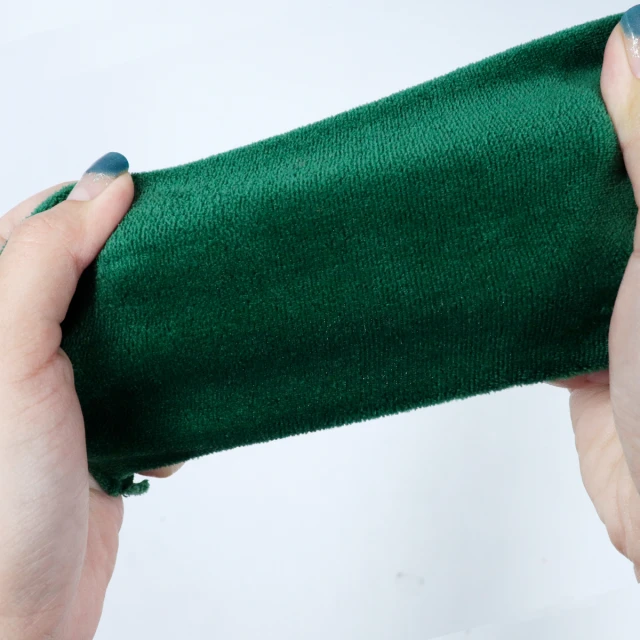 ผ้ากำมะหยี่Velour(เขียวเข้ม)