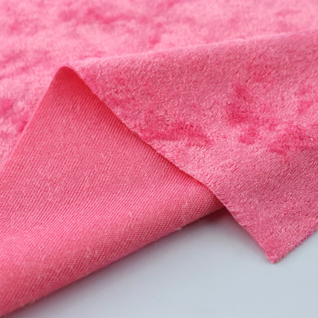 ผ้ากำมะหยี่หน้า60(ชมพูกลาง)