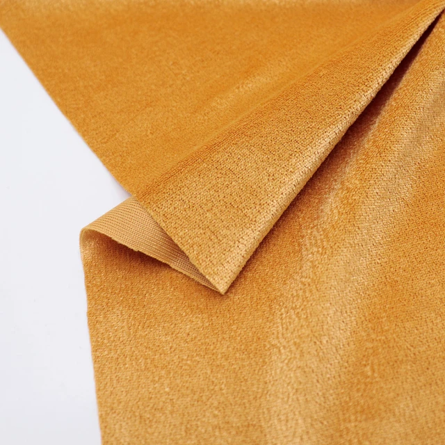 ผ้ากำมะหยี่เงา(เหลือง)