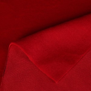 ผ้าขนแมว (แดงสด) - secondary