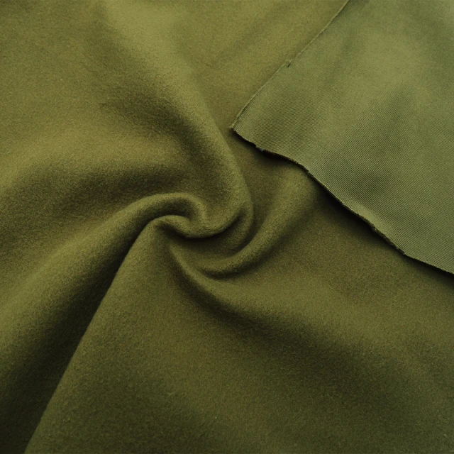 ผ้าขูดขน1หน้า(เขียวขี้ม้า)