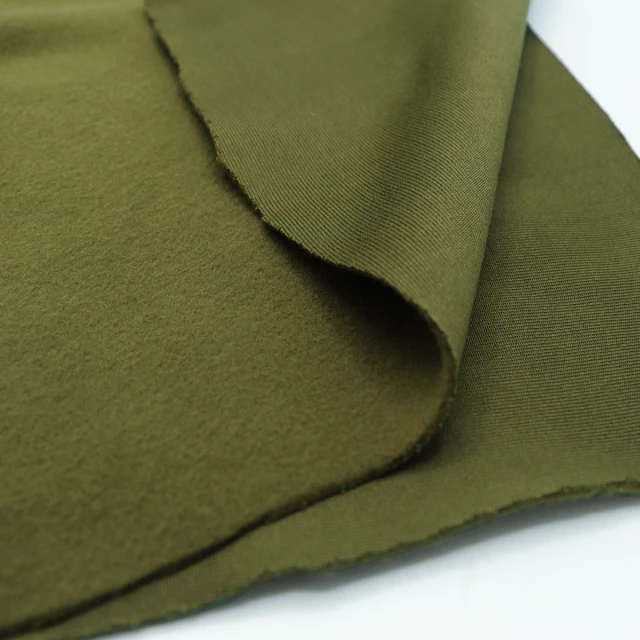 ผ้าขูดขน1หน้า(เขียวขี้ม้า)