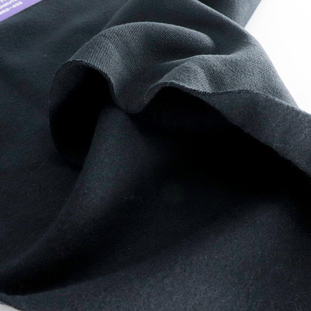 ผ้าขูดขน1หน้าบาง(ดำ)