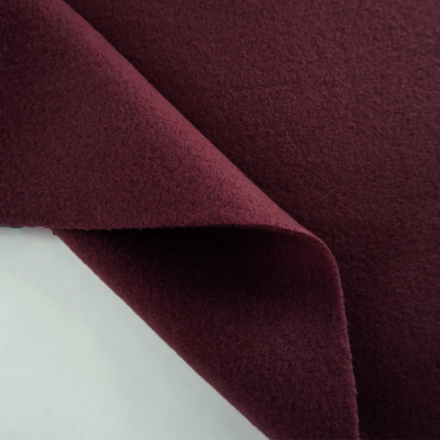 ผ้าขูดขน2หน้าหนา(WINE)