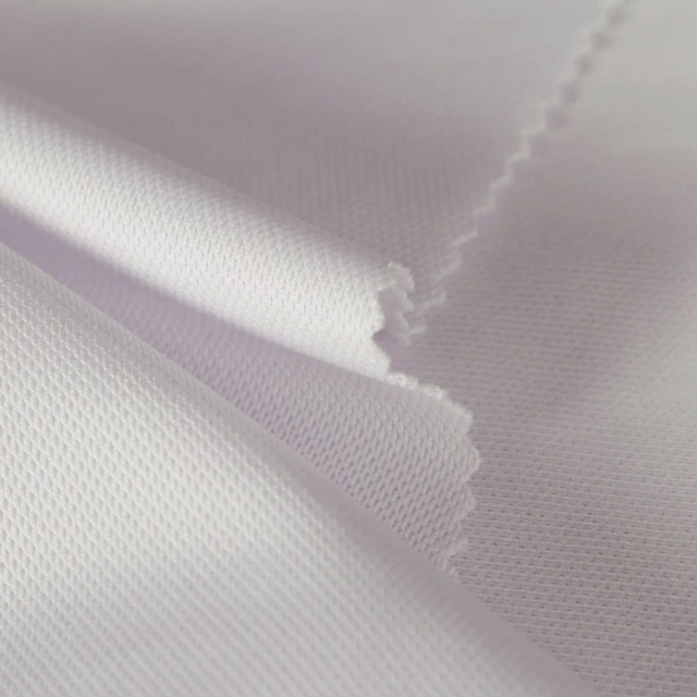 ผ้าจุติ warpknit(ขาว)