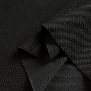 ผ้าจุติ warpknit(ดำ) - primary