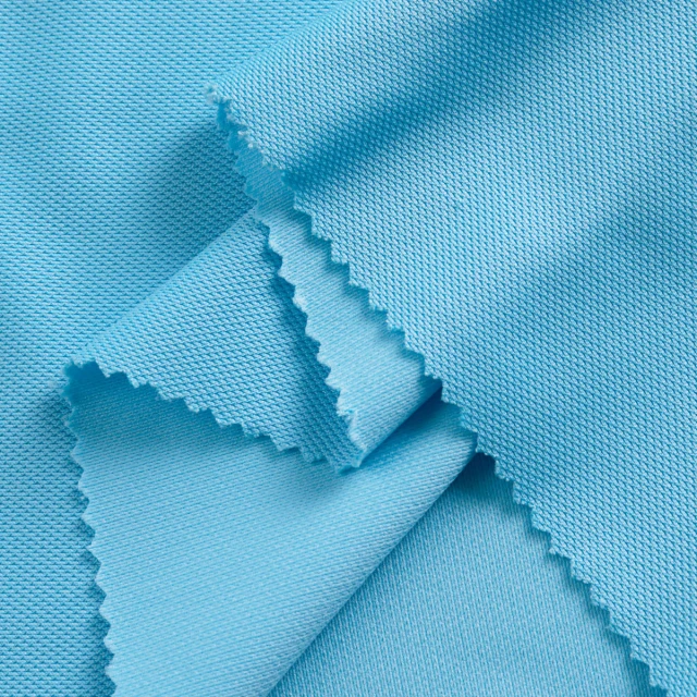 ผ้าจุติ warpknit(ฟ้าใส)