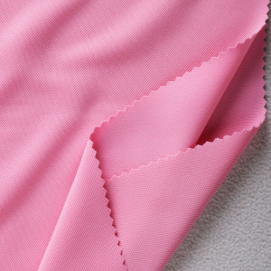 ผ้าจุติ warpknit รูเล็ก(ชมพูอ่อน) - secondary